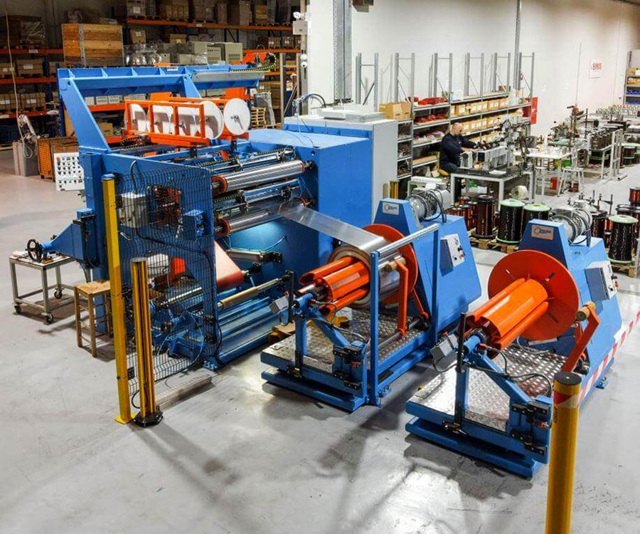 Νέα Επένδυση σε Μηχανολογικό Εξοπλισμό για Κατασκευή Μετασχηματισμών Τεχνολογίας Foil Winding