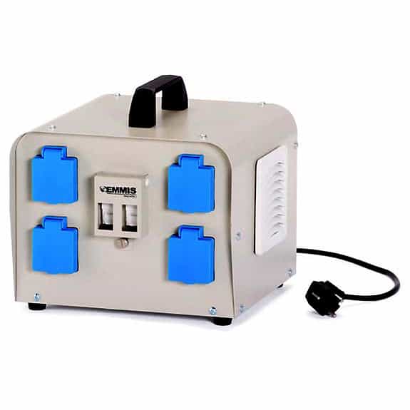 SP - Portable single-phase isolating and safety isolating transformers (IP24)