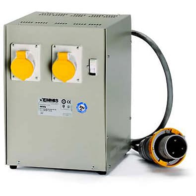 SW - Single-phase isolating and safety isolating transformers for construction sites (IP20)